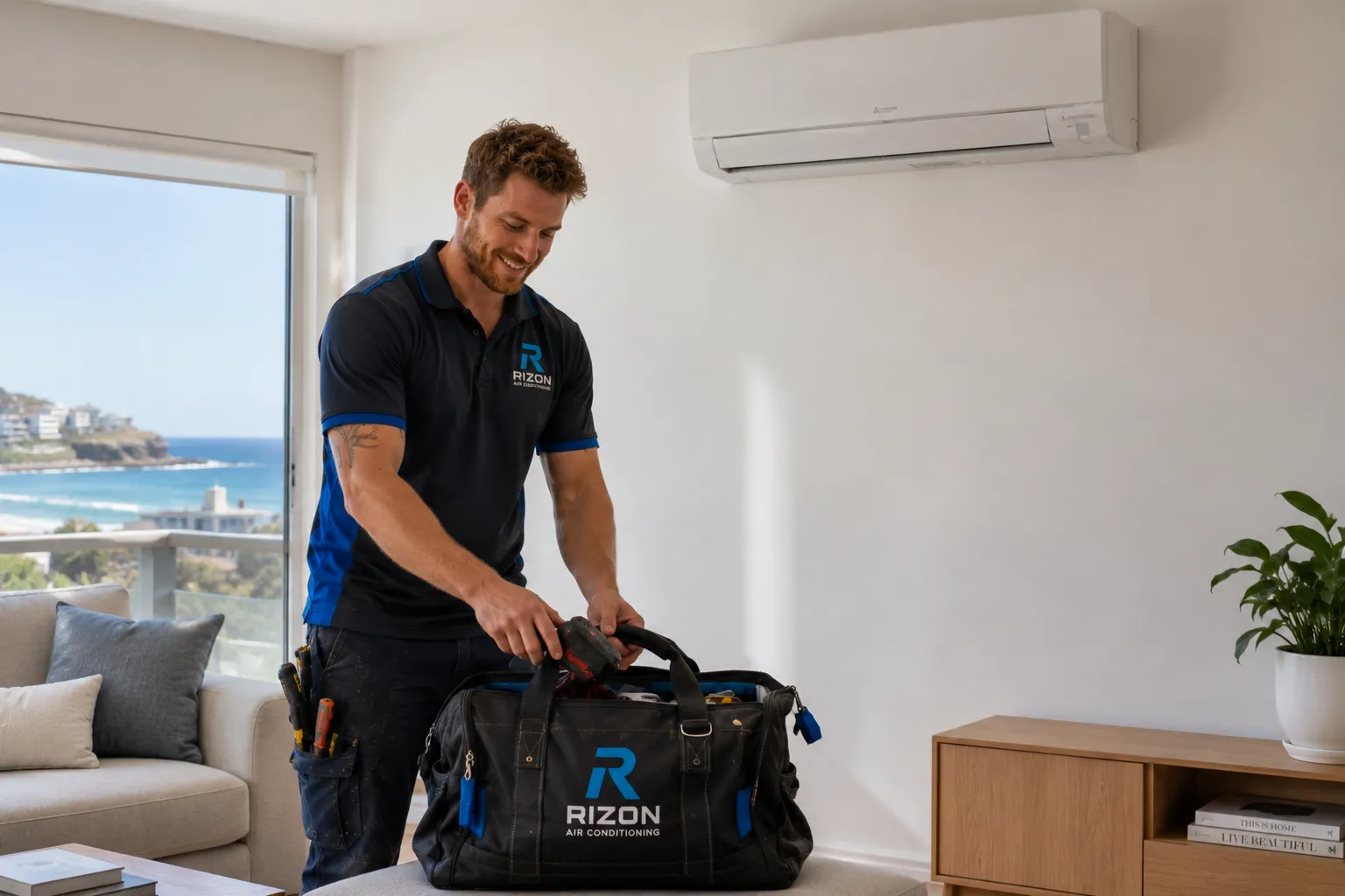 Recent air conditioning work