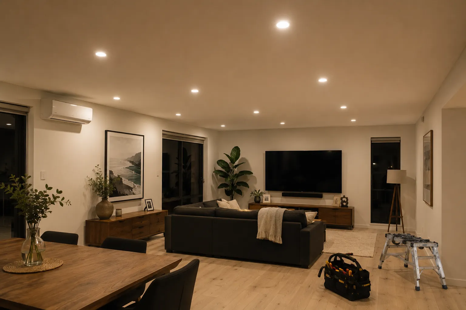 Recent electrical work