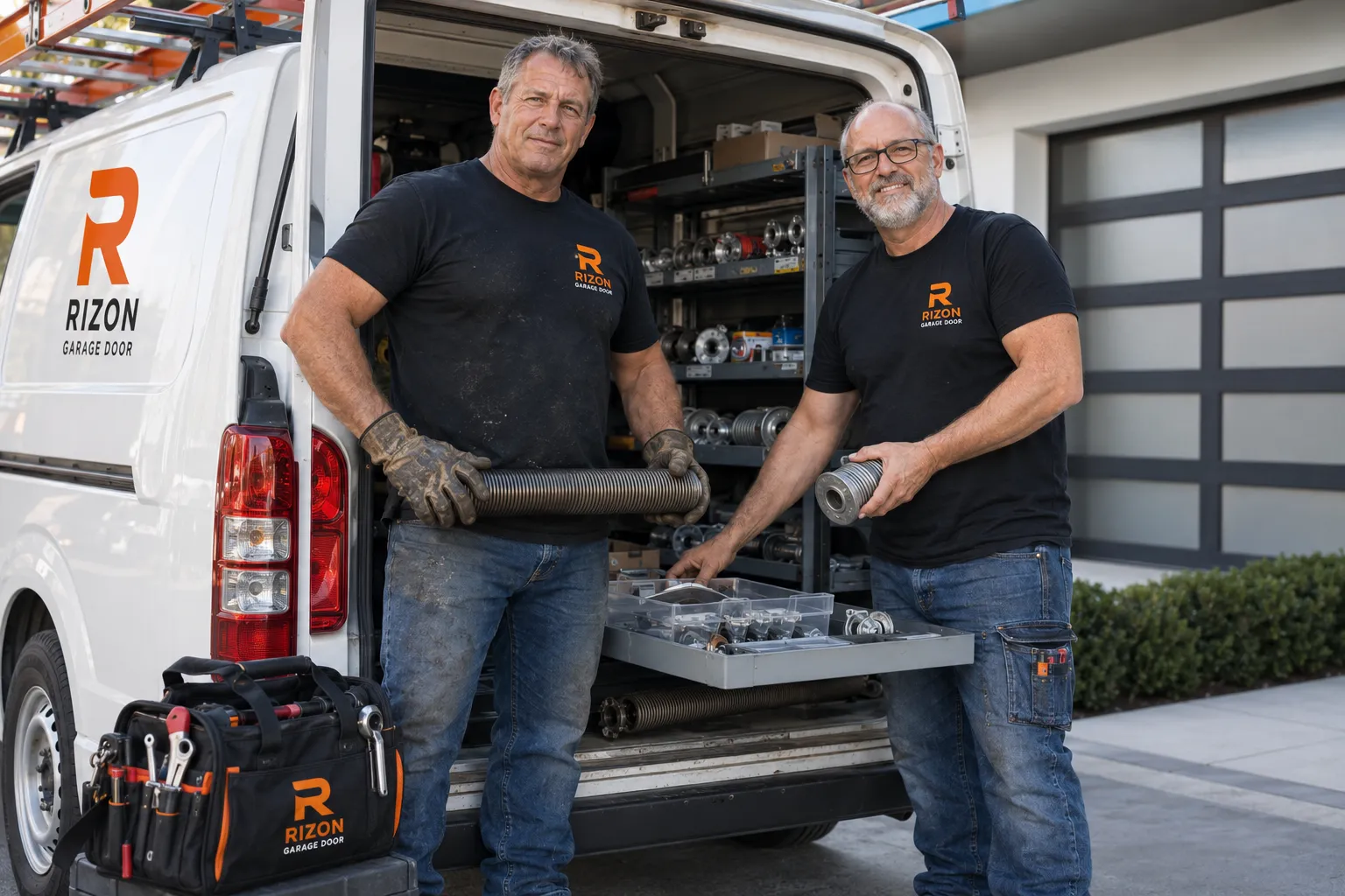 The Rizon Garage Door team