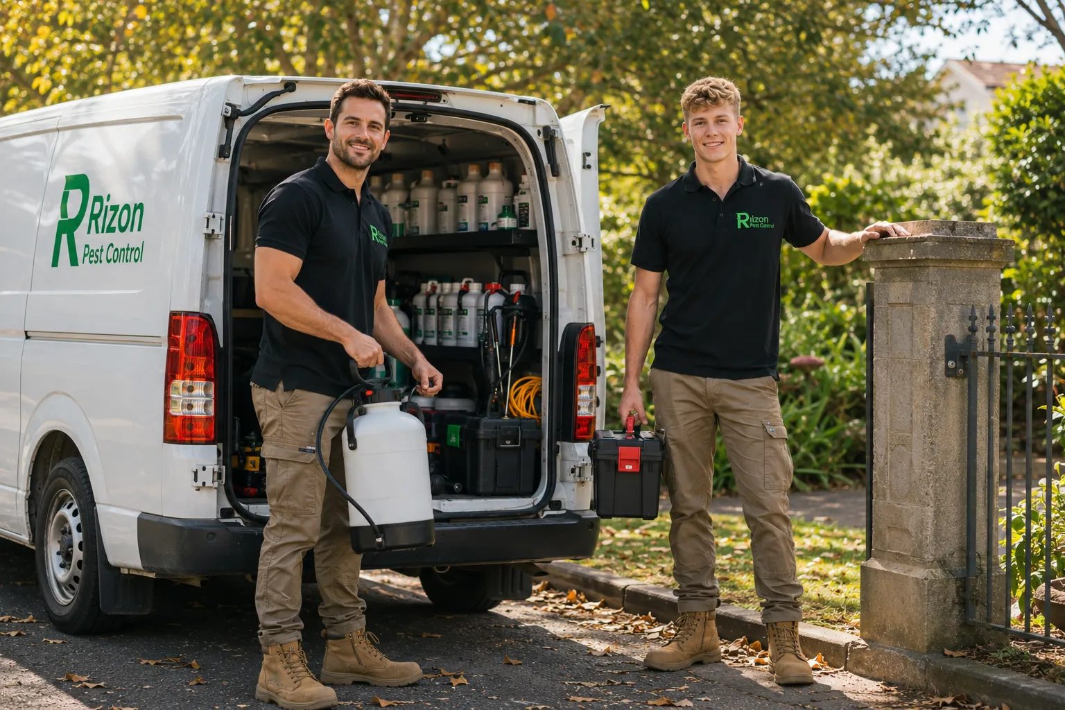 The Rizon Pest Control team