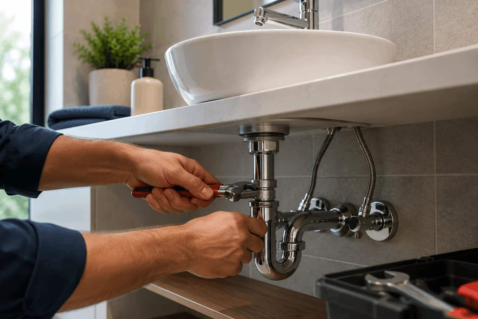 Recent plumbing work