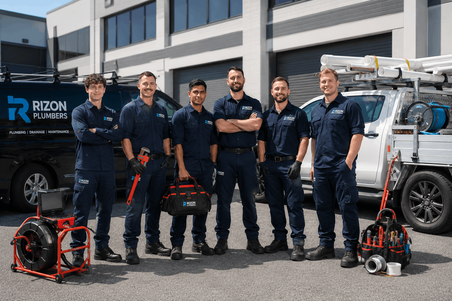 Licensed Sydney plumber at work