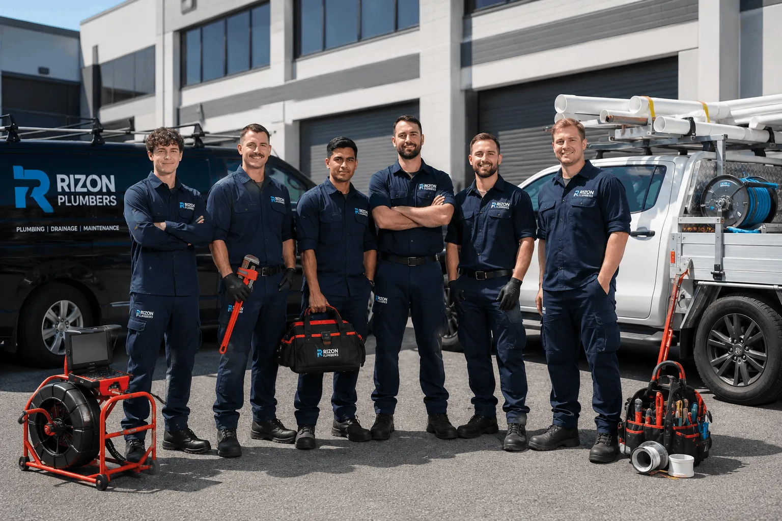 Licensed Sydney plumber at work