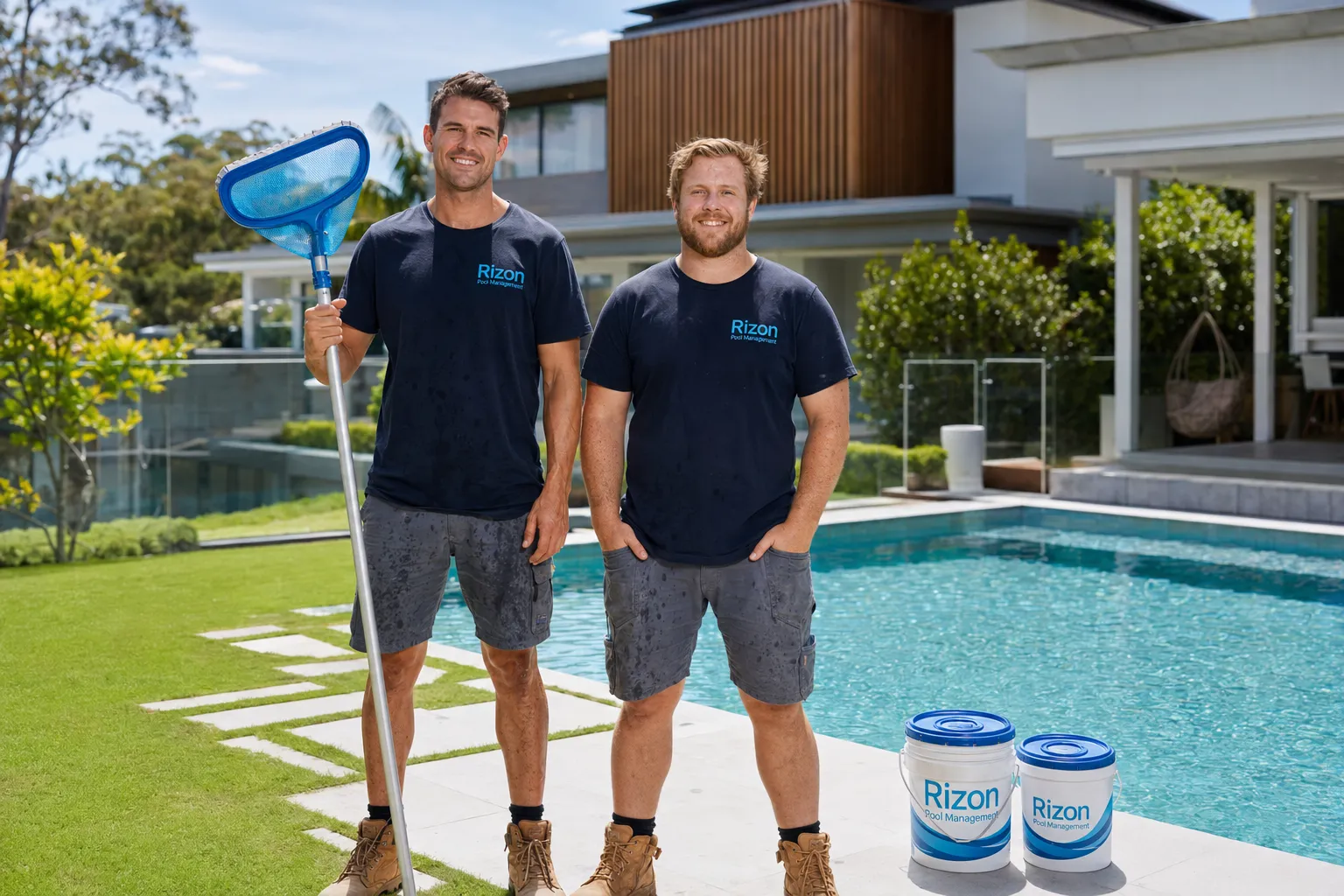 Sparkling, professionally maintained Sydney pool